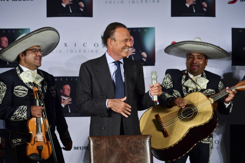 Julio Iglesias. / AFP