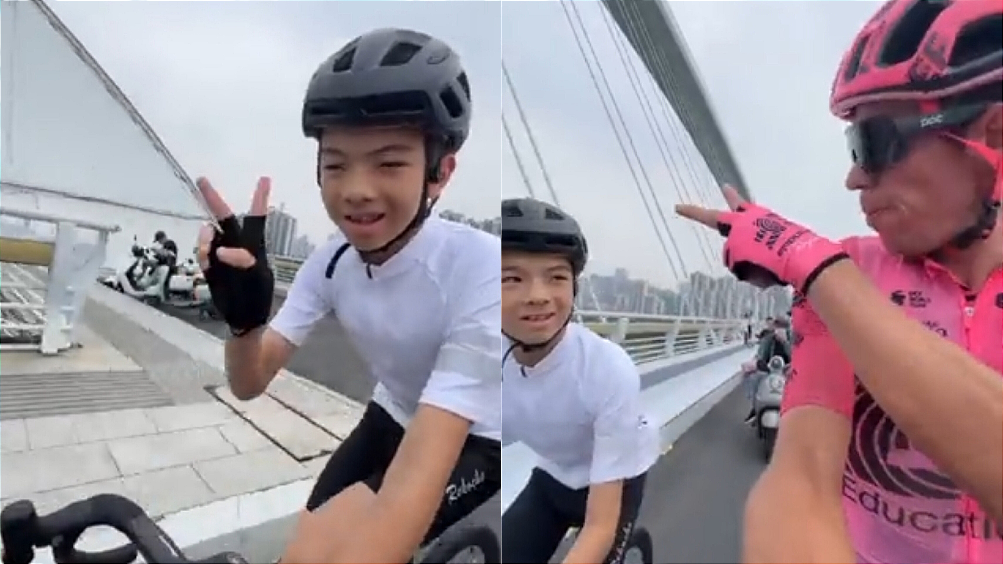 El emotivo gesto de Rigoberto Urán con un niño en China: video
