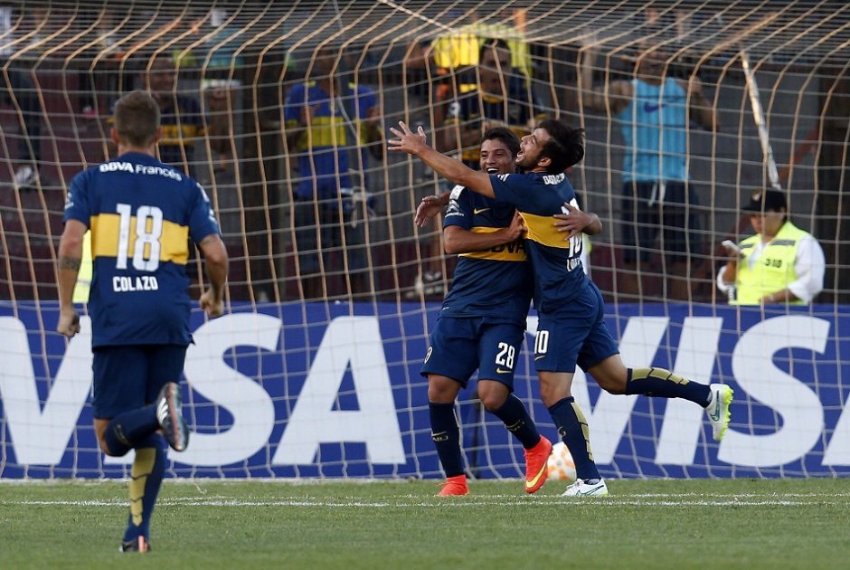 Boca venció a Palestino en su debut en Copa Libertadores
