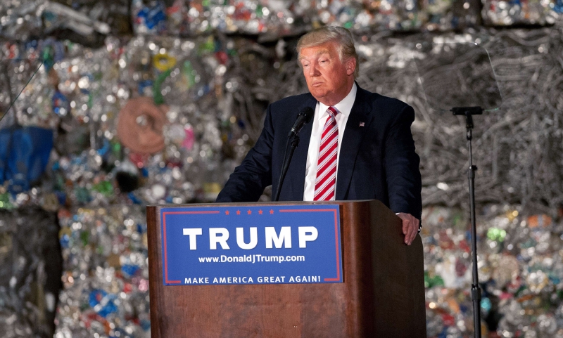 Donald Trump, candidato republicano a la Casa Blanca. / AFP