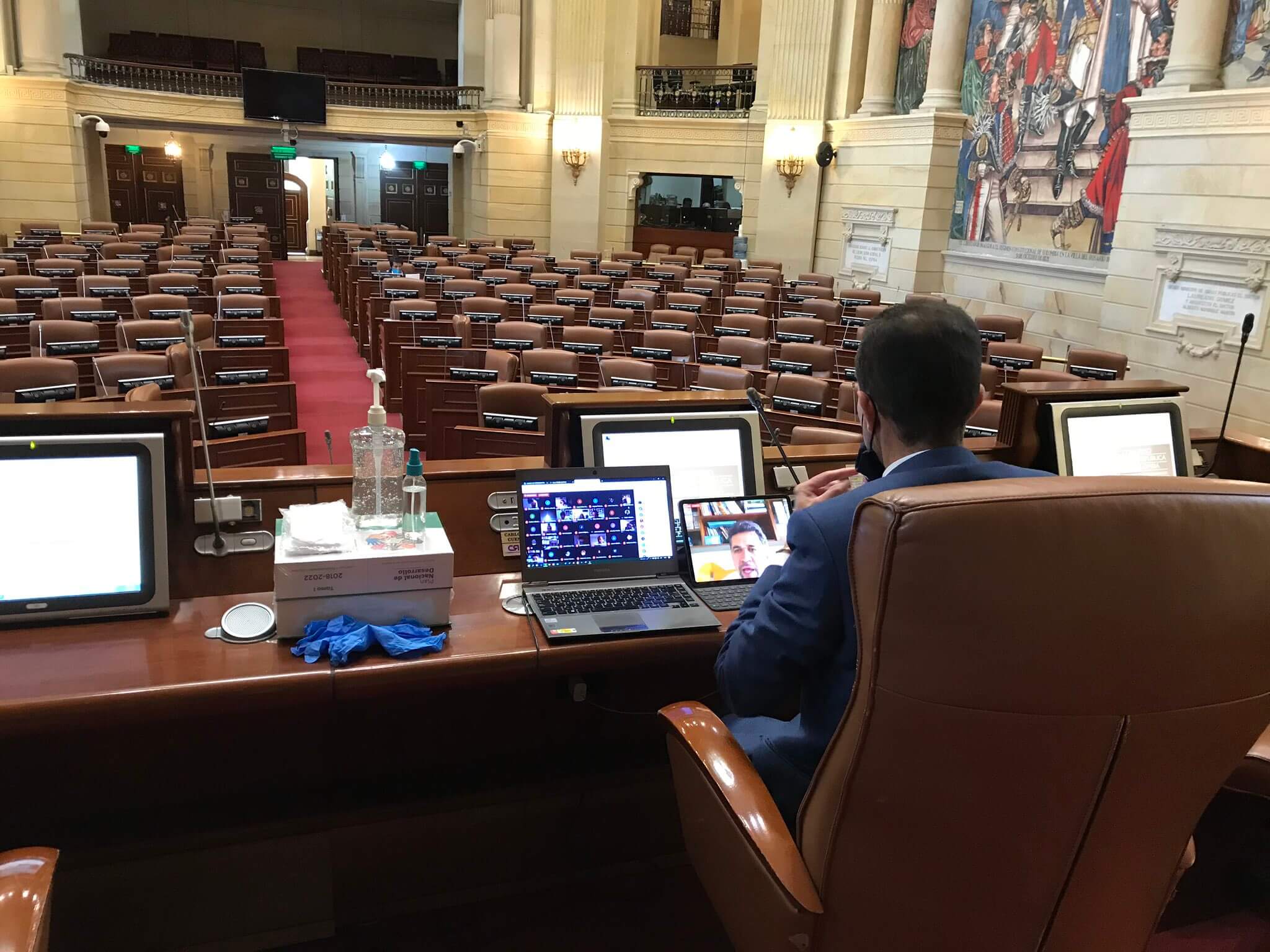 Estamos listos para las sesiones semipresenciales: dirección administrativa de la Cámara