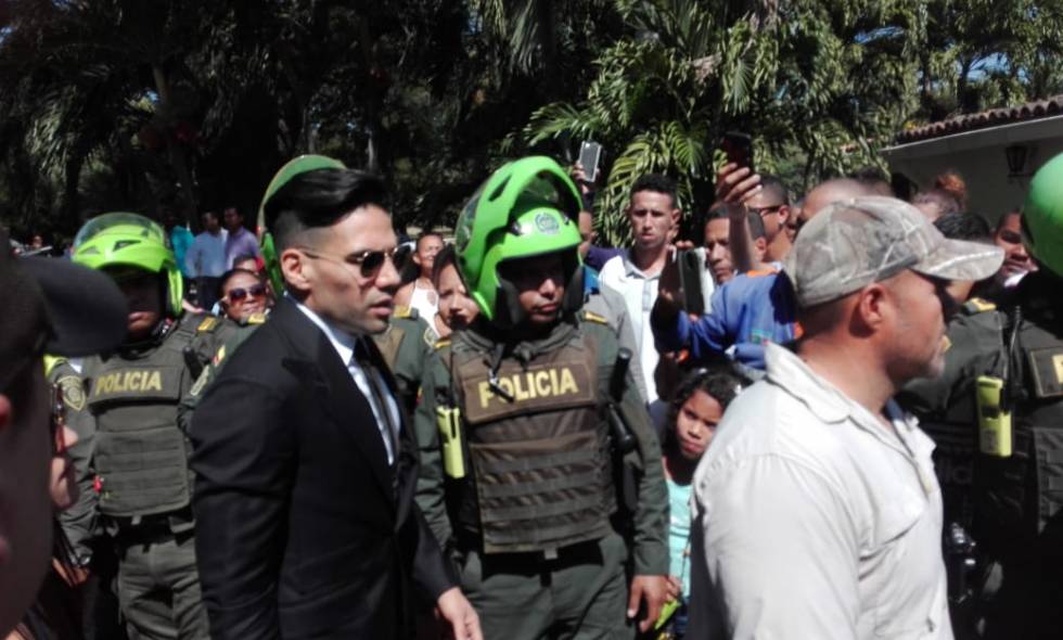Falcao le dio el último adiós a su padre en Santa Marta
