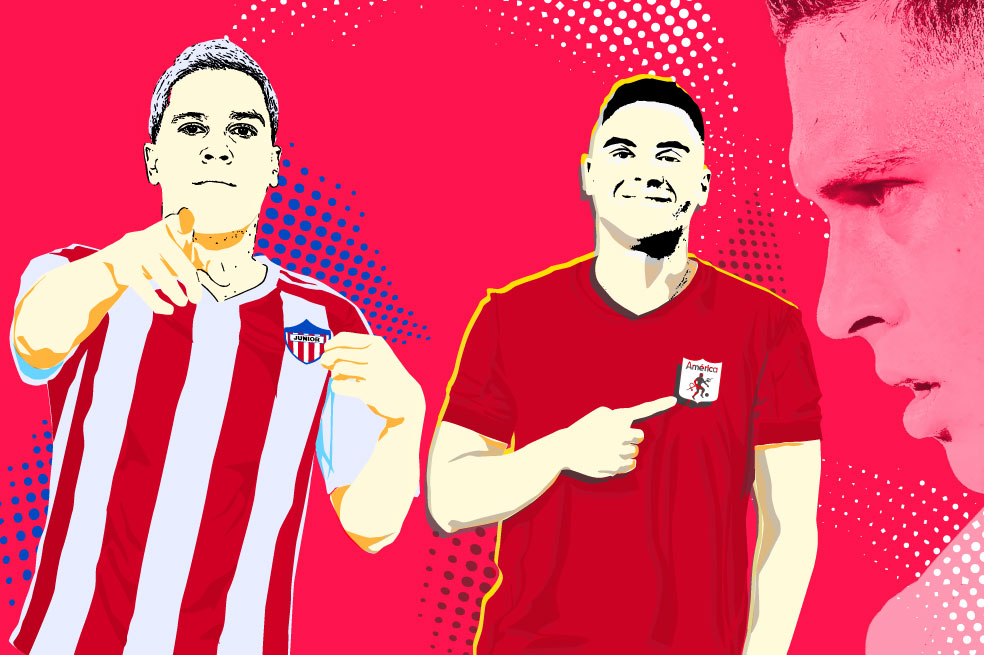 Juan Fernando Quintero, jugador de América, fue parte de Junior de Barranquilla durante seis meses en 2023.