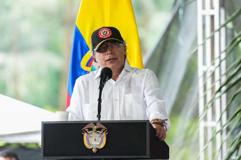 Presidente Petro presentó ante cuerpo diplomático resultados de erradicación de narcocultivo
