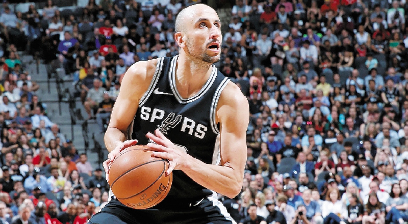 Los Spurs retirarán el dorsal 20 en homenaje a Manu Ginóbili