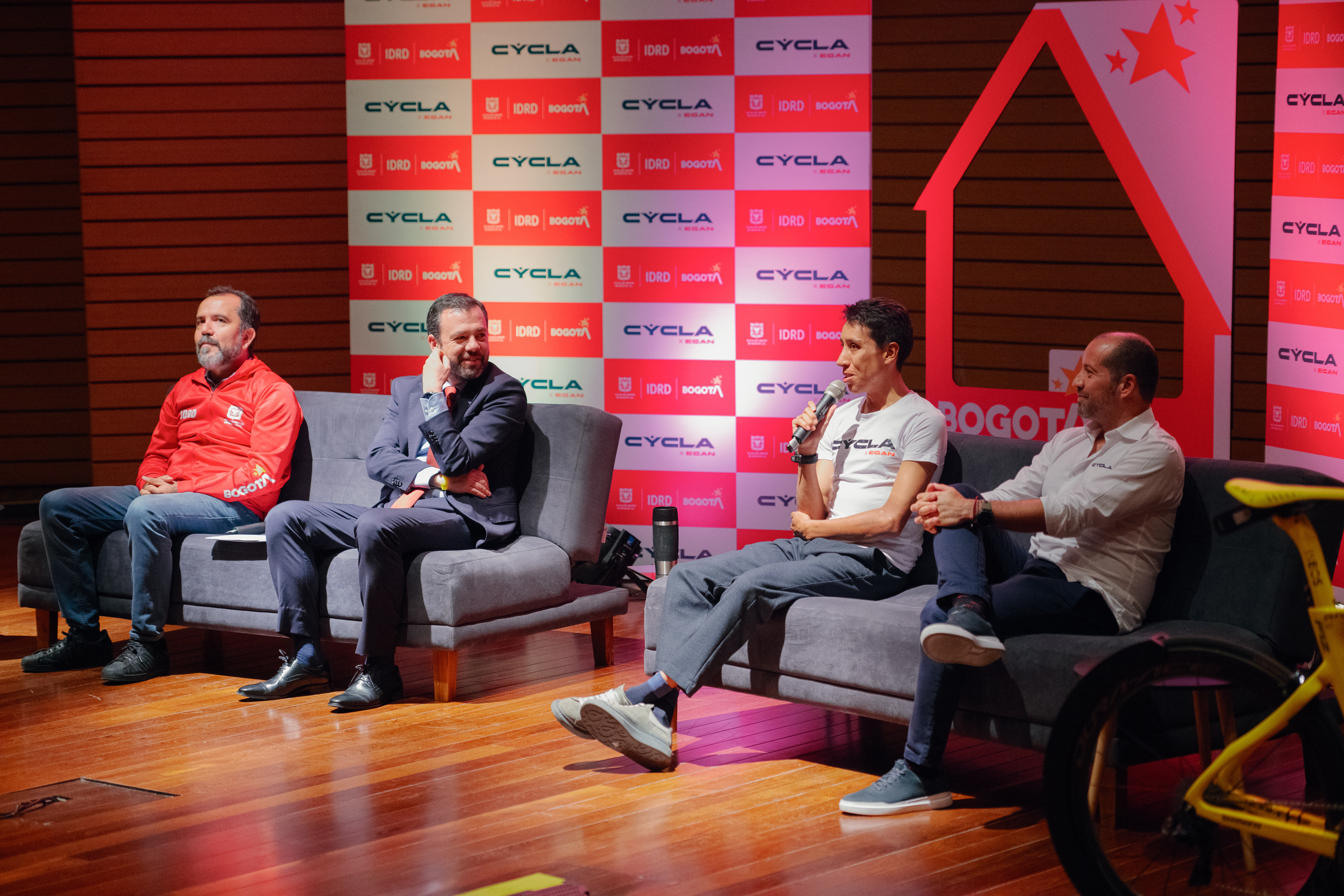 Bogotá se prepara para el Gran Fondo de ciclismo junto a Egan Bernal
