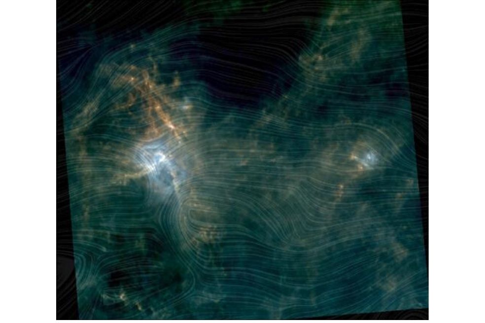 Así influyen los campos magnéticos en la formación de estrellas