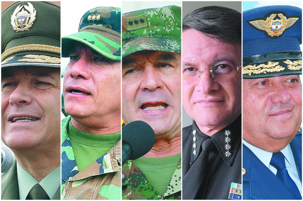 El fantasma de Sucumbíos no abandona a 5 generales (r) colombianos