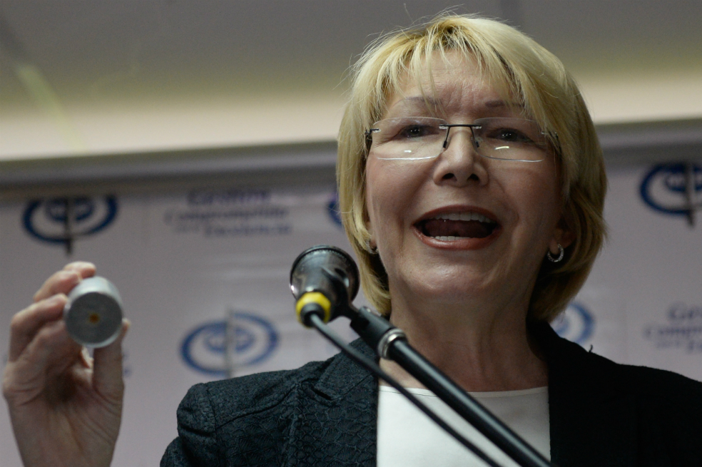 Chavistas marchan para pedir renuncia de la fiscal Luisa Ortega