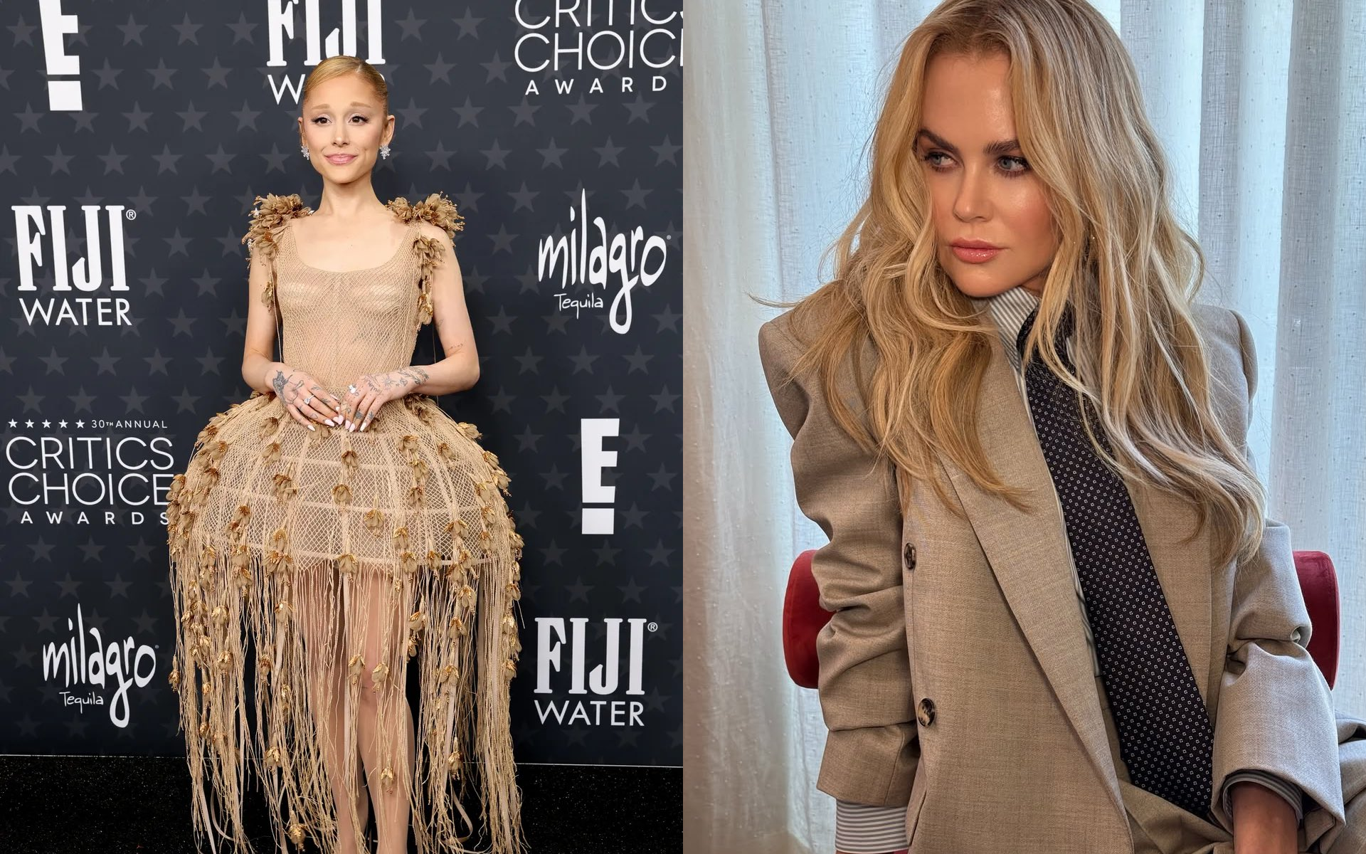 Critics Choice Awards 2025: el glamour y los errores que marcaron la alfombra roja