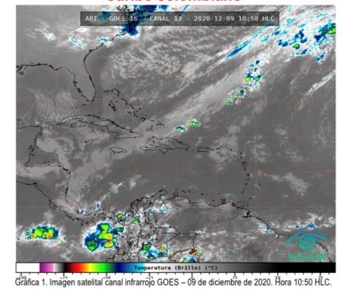 Ideam mantiene alerta naranja en el Caribe por fuertes vientos y alto oleaje