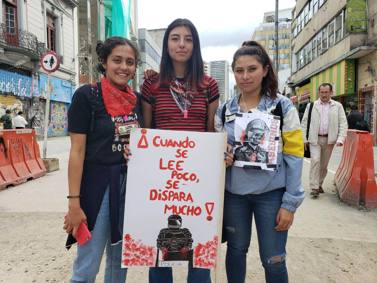Séptimo día: la marcha tiene rostro de mujer