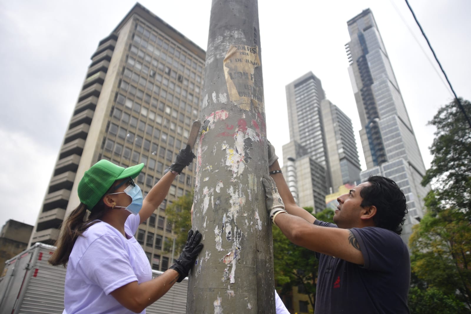 El Centro Vive: ciudadanos y funcionarios se sumaron a la campaña por recuperar el centro de Bogotá