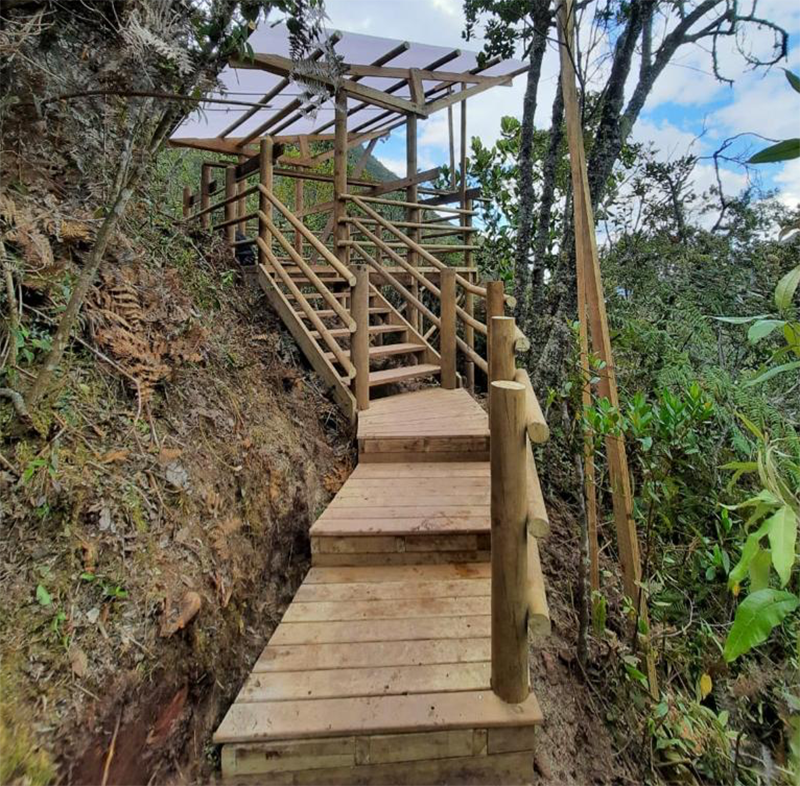 En fotos: estas fueron las intervenciones que hizo Parques Nacionales en Iguaque