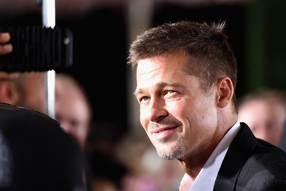 Brad Pitt reaparece tras su divorcio de Angelina Jolie