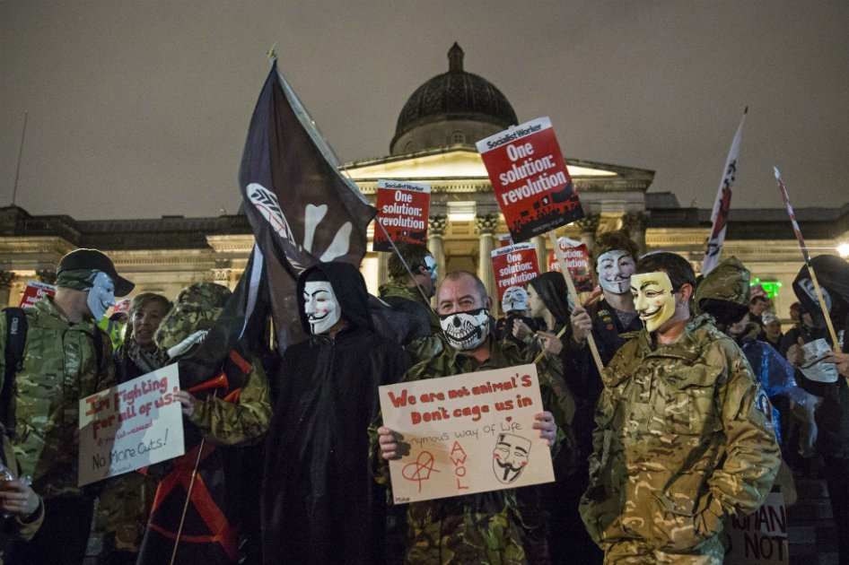 Anonymous convoca multitudinarias marchas para conmemorar el 5 de noviembre