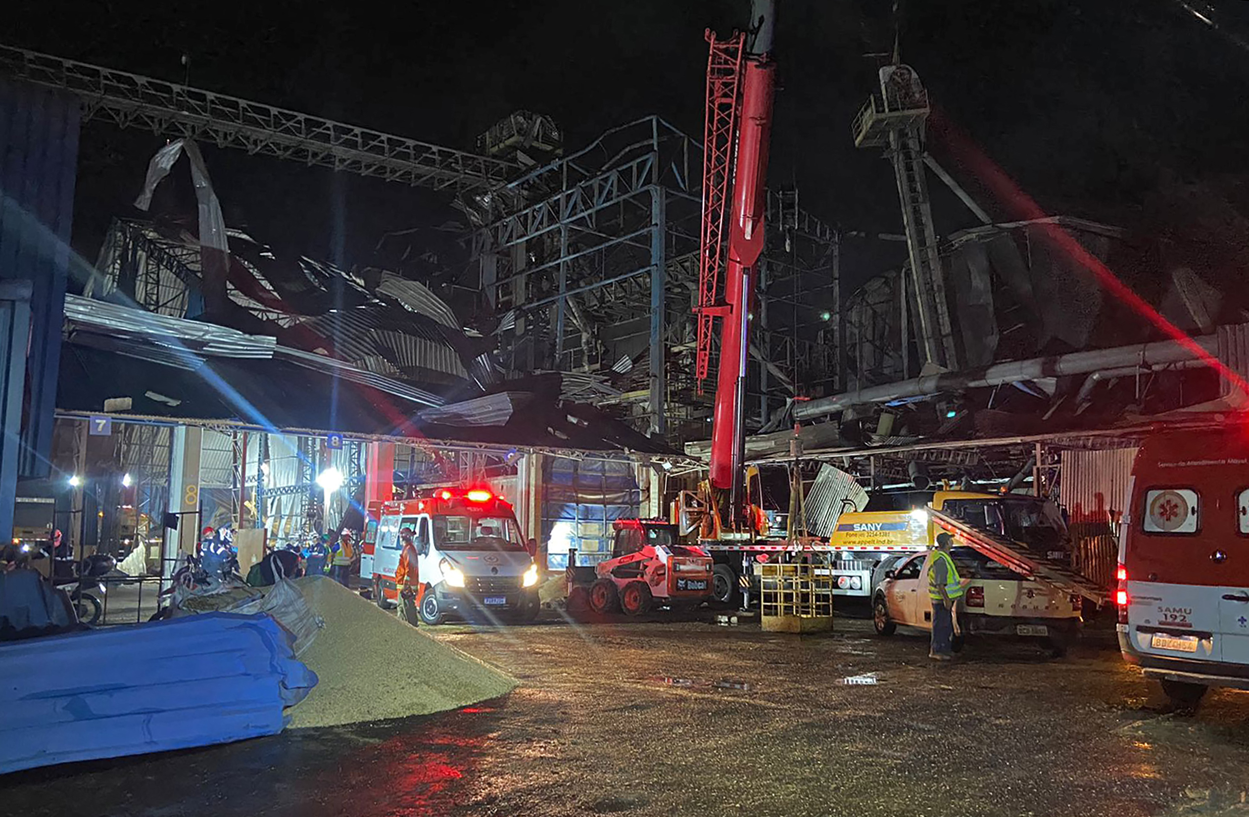 En Brasil, las explosiones en una cooperativa agroindustrial dejaron ocho muertos