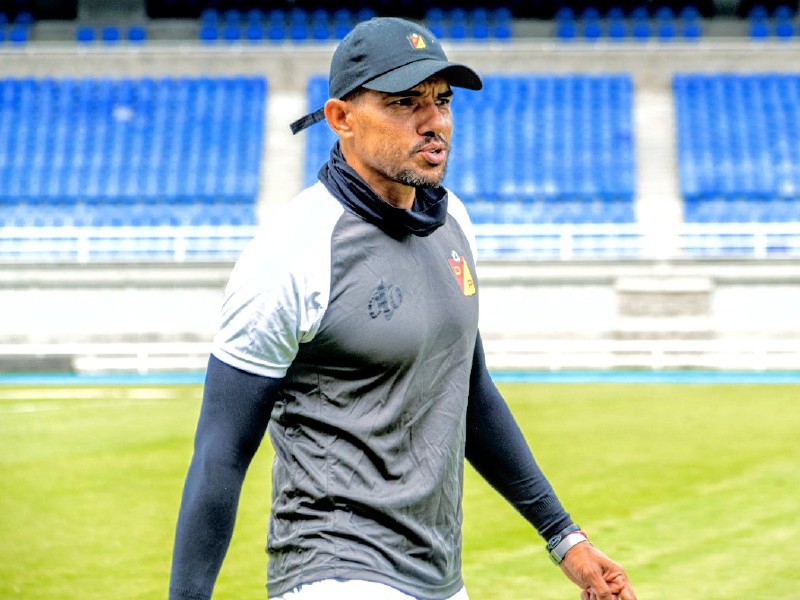 Alexis Márquez, durante su etapa en Pereira. 