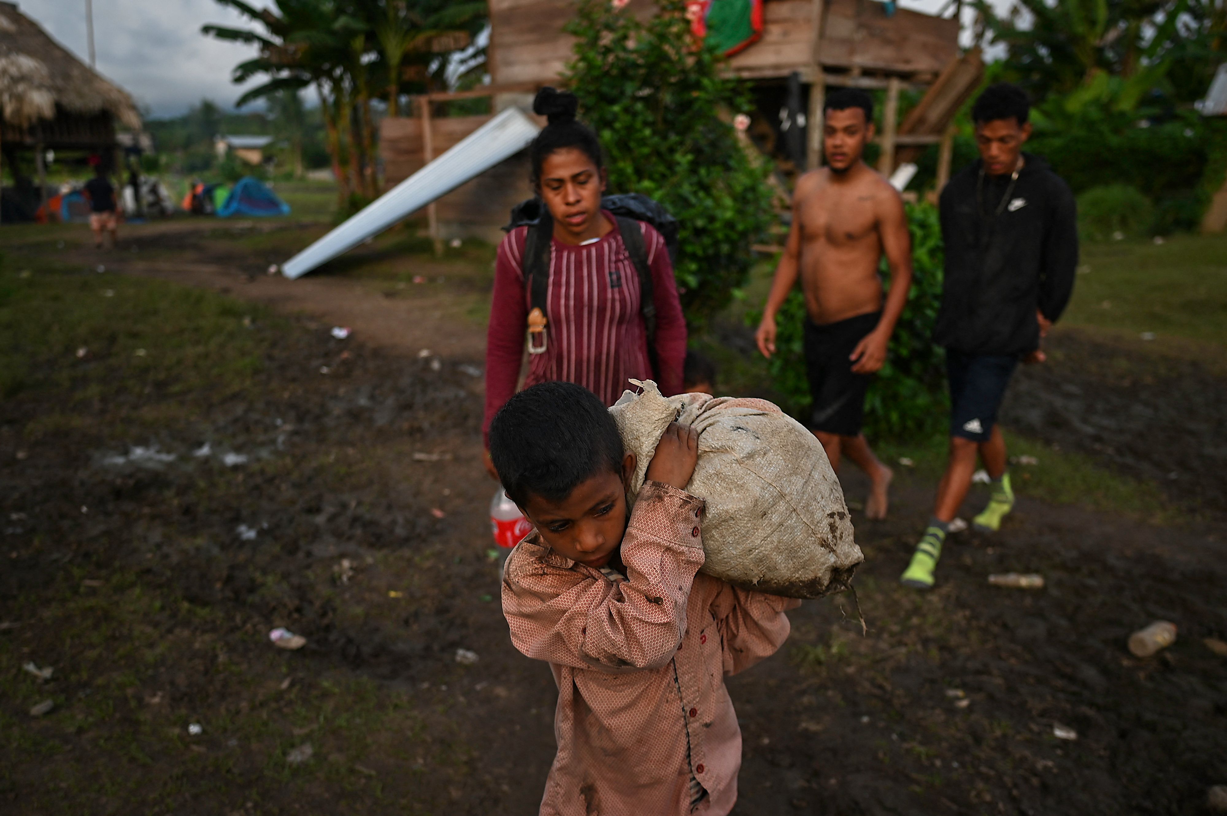 Niños Migrantes en el Darién