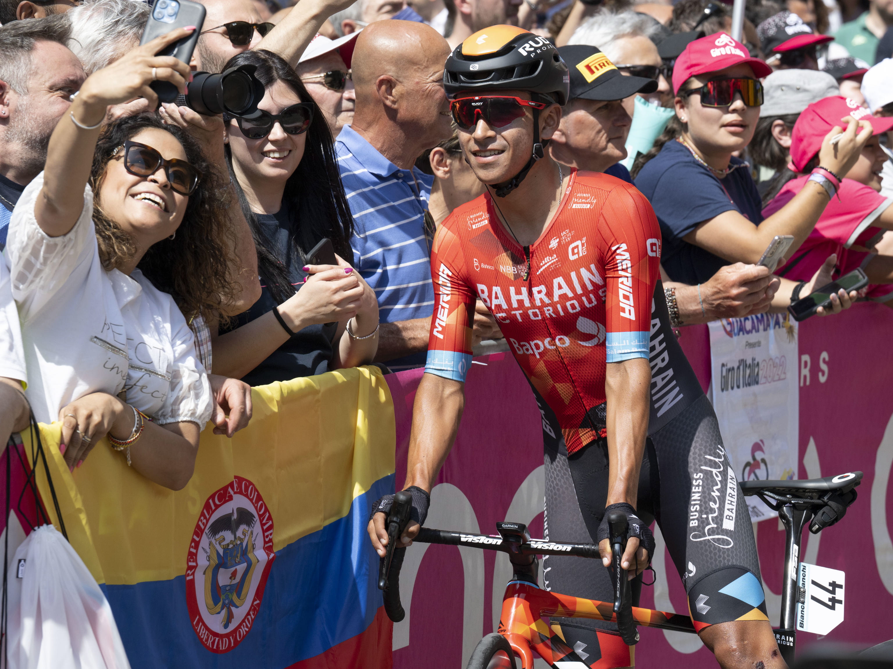 Santiago Buitrago fue segundo en la etapa 15 del Giro de Italia 2022