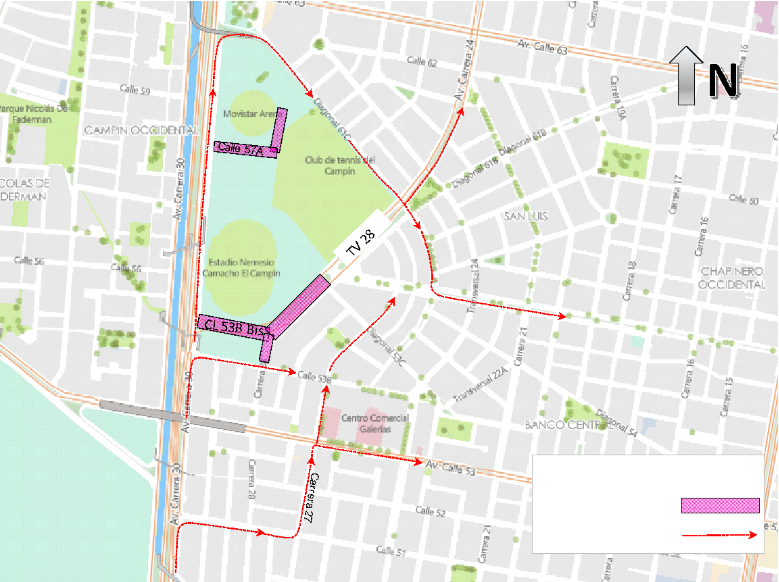 Conozca la movilidad para el concierto de Shakira.