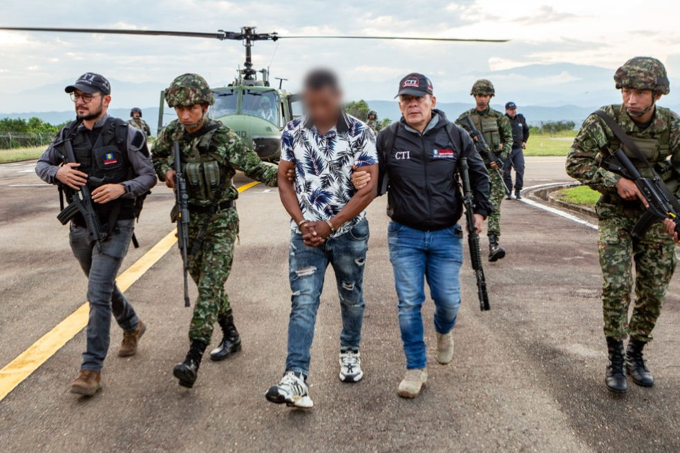 Detalles de la captura de alias Stiven, presunto líder de disidencias de las Farc