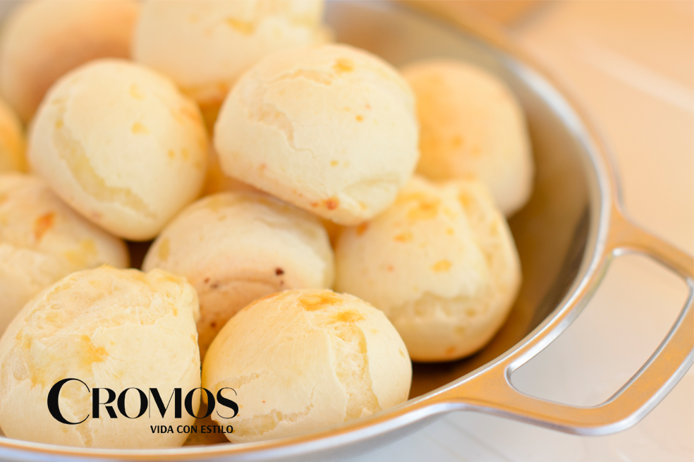 Receta Cromos. Gastronomía. pandebono