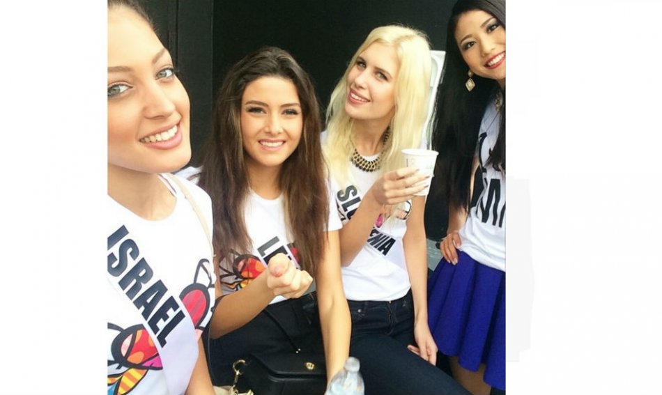 Crisis en Miss Universo por un ‘selfie’ no deseado de Miss Líbano y Miss Israel