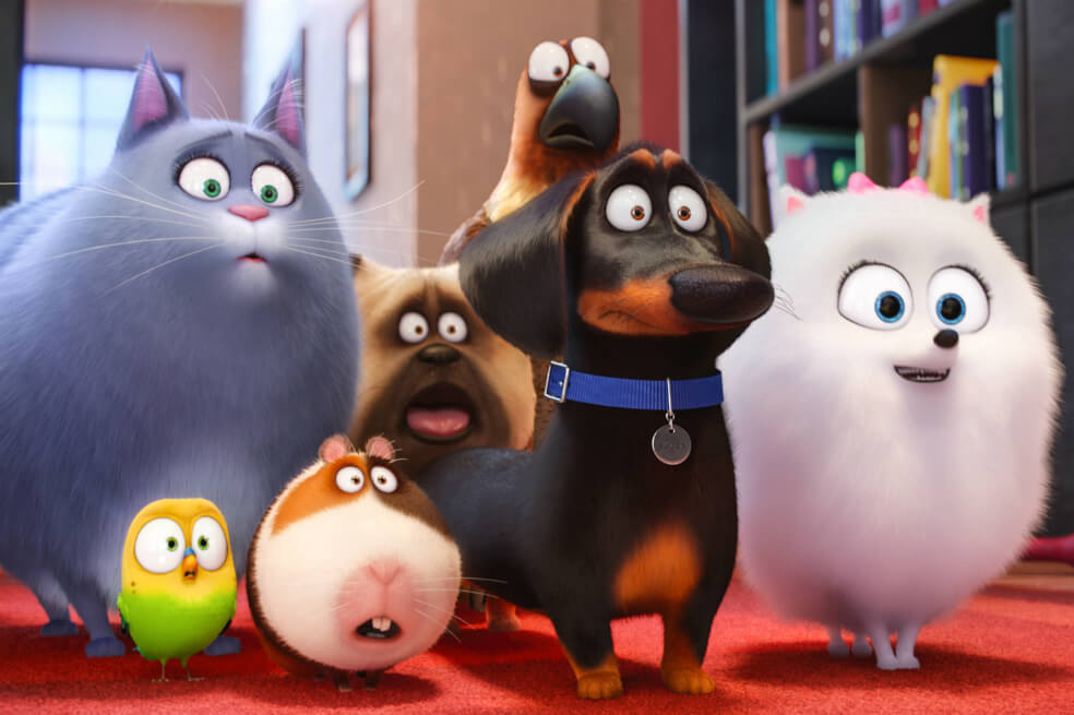 "La vida secreta de tus mascotas 2″ lidera la taquilla norteamericana