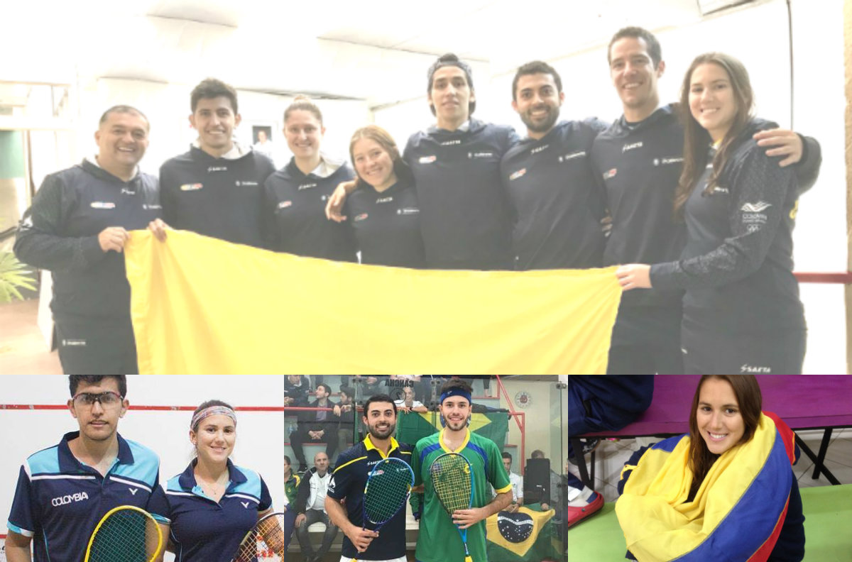 Colombia retuvo el título logrado el año pasado en Asunción, Paraguay. / @SquashColombia