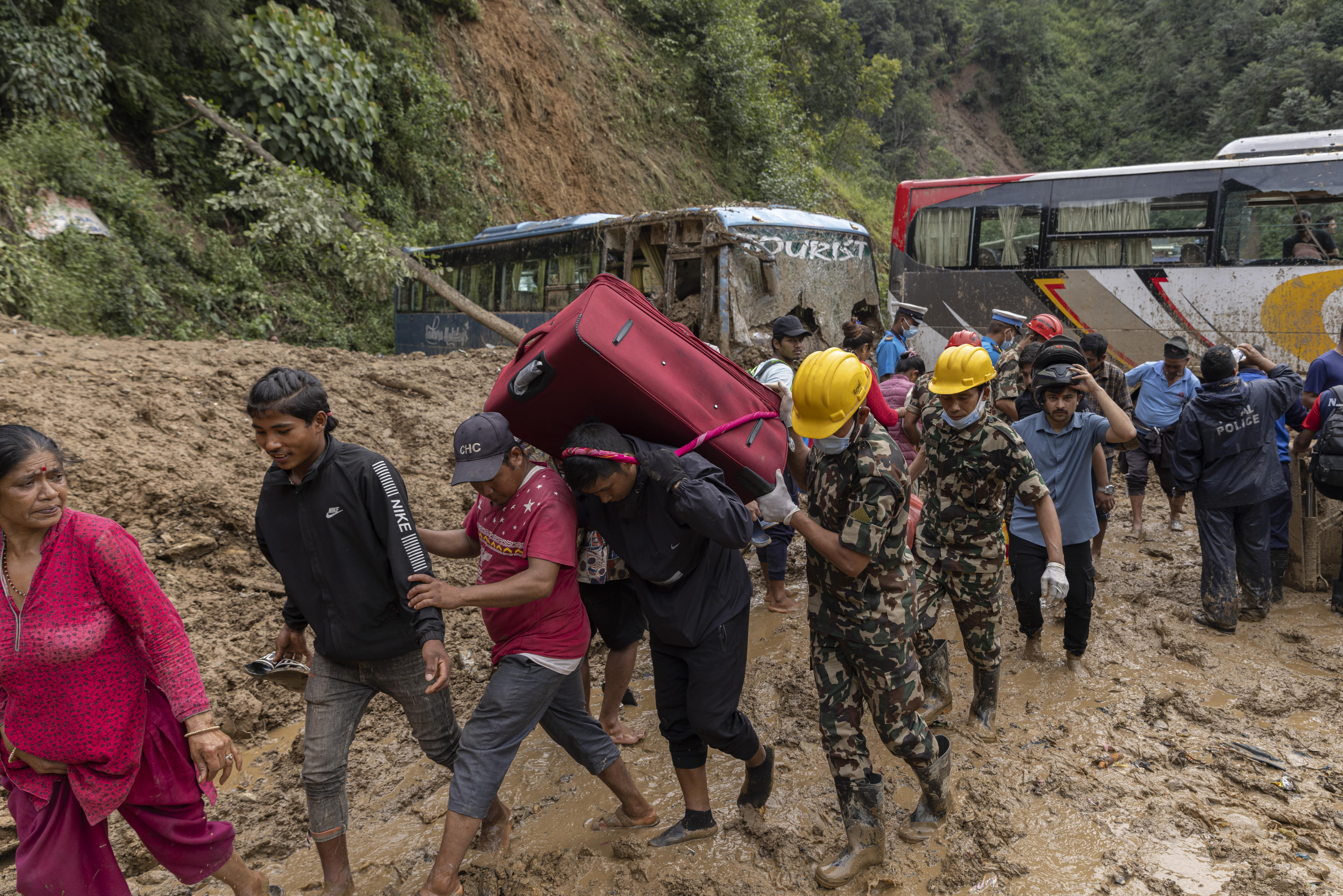 Lluvias en Nepal dejaron 170 muertos, fueron las más fuertes en 50 años