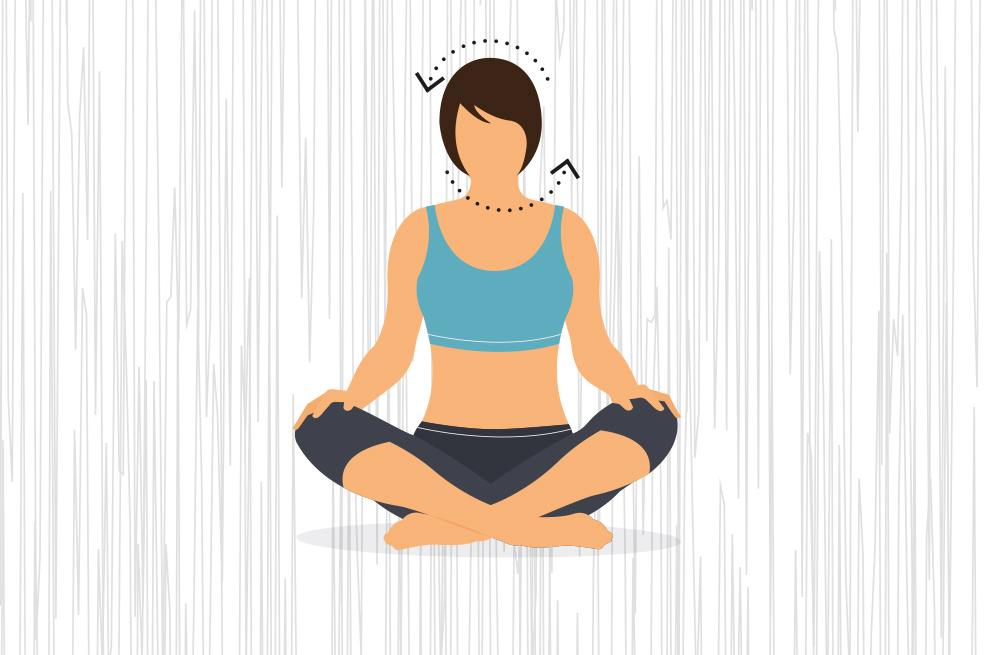 Ejercicio de yoga para reconectar cuerpo y menteLina Paola Gil