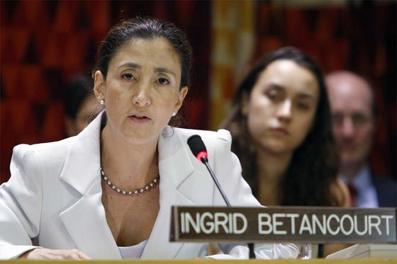 Íngrid Betancourt.