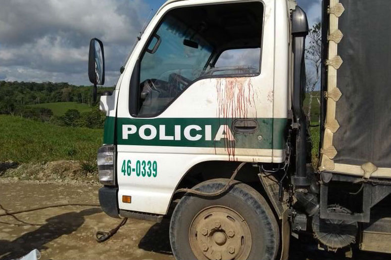 Seis policías heridos tras emboscada en Meta