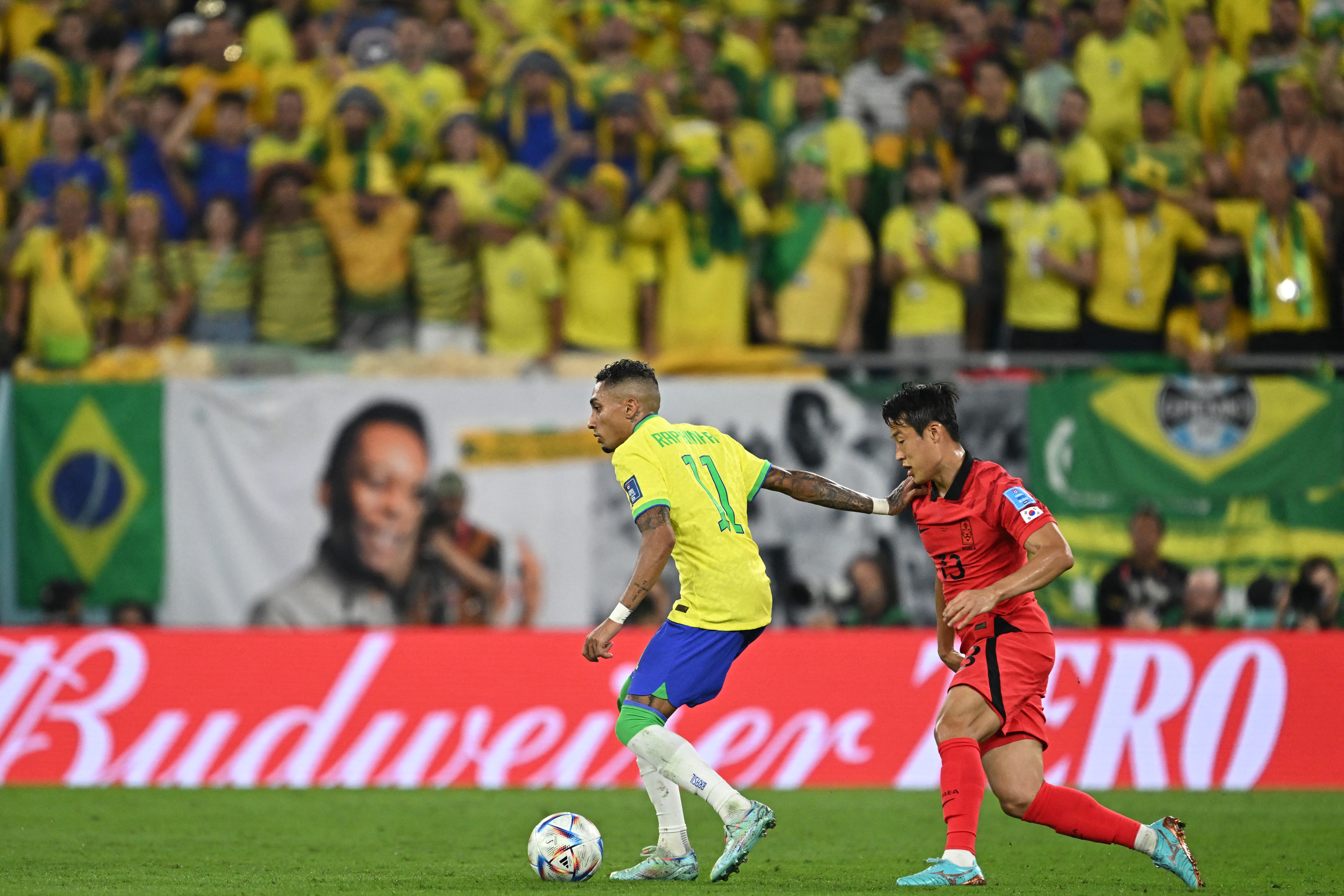 Brasil pasó por encima de Corea del Sur y enfrentará a Croacia