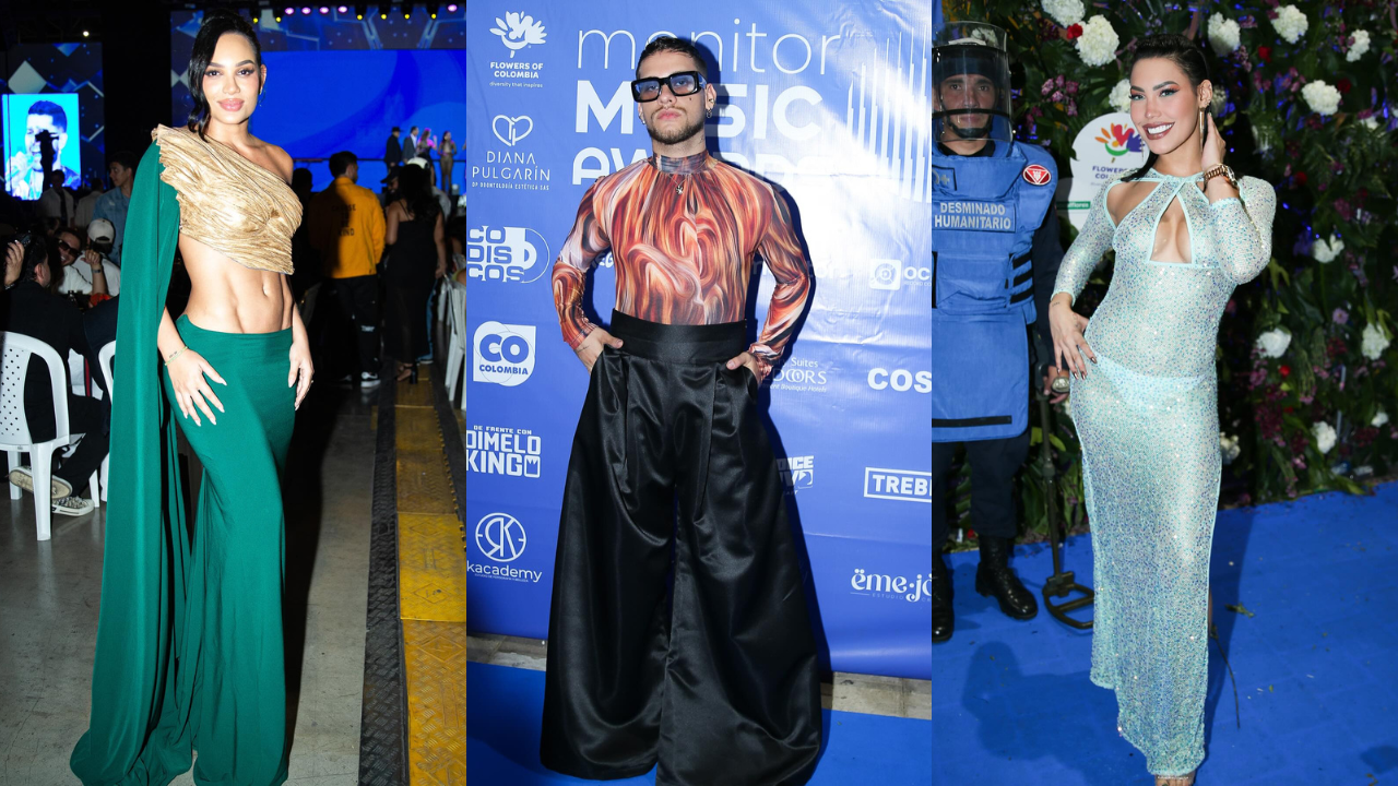 Celebridades que brillaron en la alfombra azul de los ‘Premios Monitor Latino’