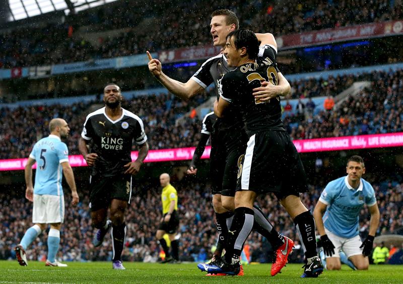 Leicester venció a Manchester City en el Etihad