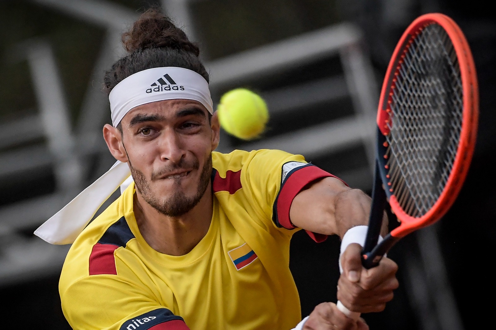 En imágenes: así fue la primera serie entre Colombia y Luxemburgo por la Copa Davis