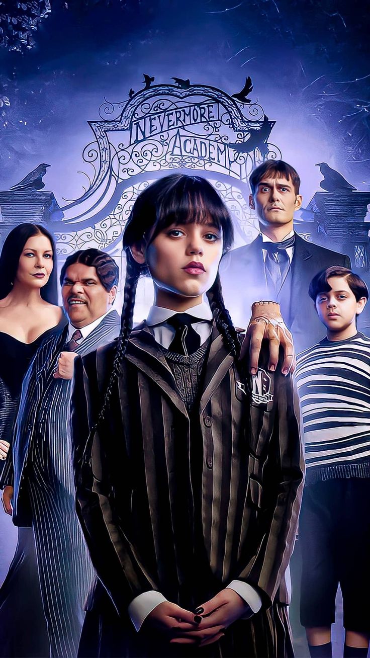 Merlina la gran serie protagonizada por Jenna Ortega
