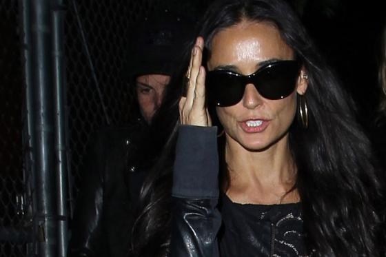 Demi Moore acudió a un chamán para arreglarse con su hija