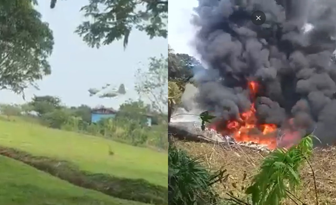 Así reaccionaron Petro, candidatos y otros políticos al accidente del avión Hércules