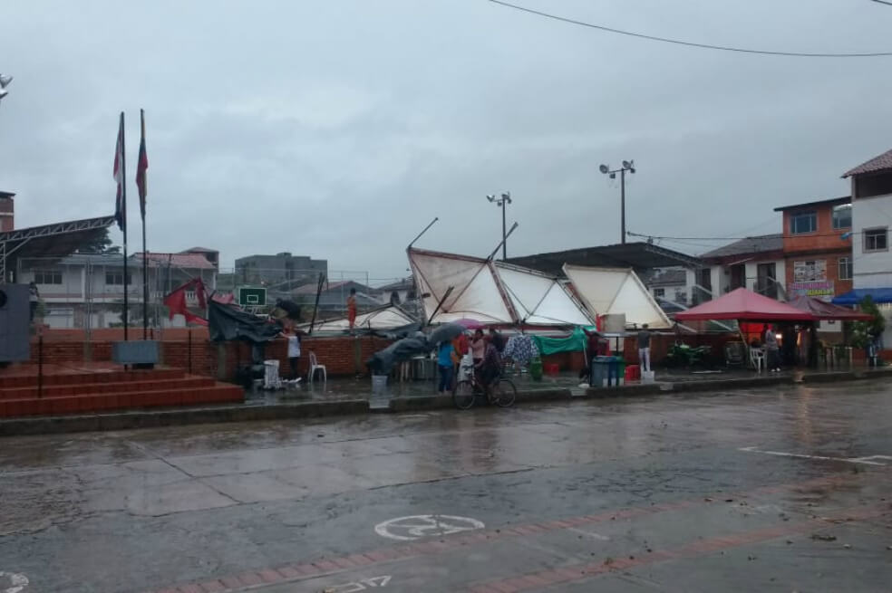 Alerta por temporada de lluvias en Santander