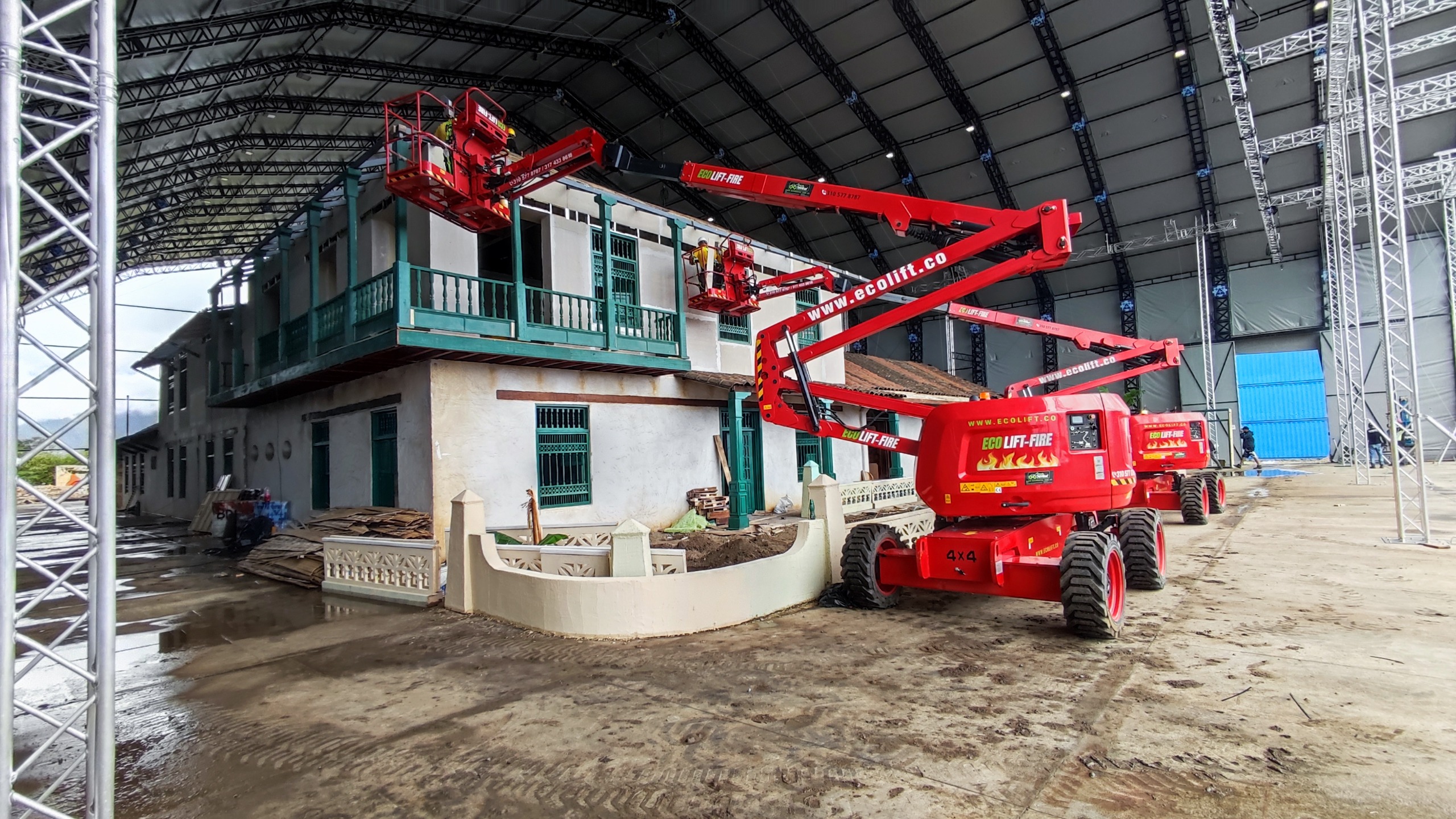La construcción de la casa de los Buendía en la serie de Cien años de soledad estuvo a cargo de la empresa Desde Cero.