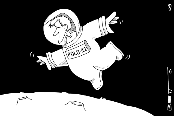 En la luna