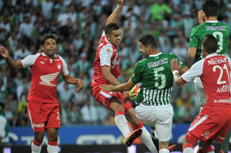 Nacional le empató a Santa Fe al minuto 92 y salvó dos puntos en casa