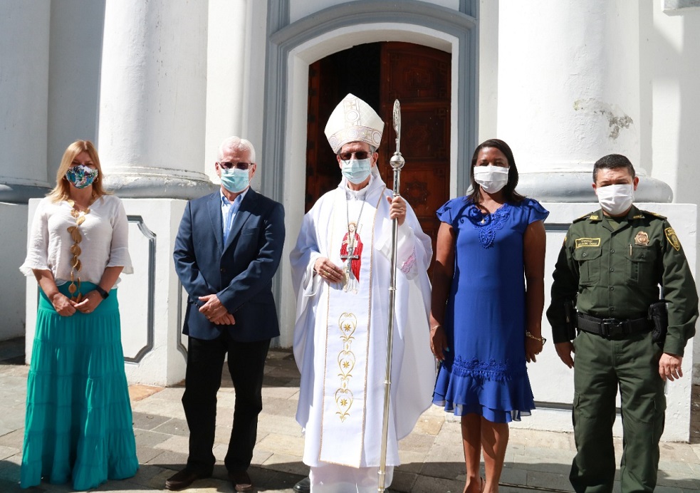 3 de septiembre reabrieron las iglesias en Popayán.