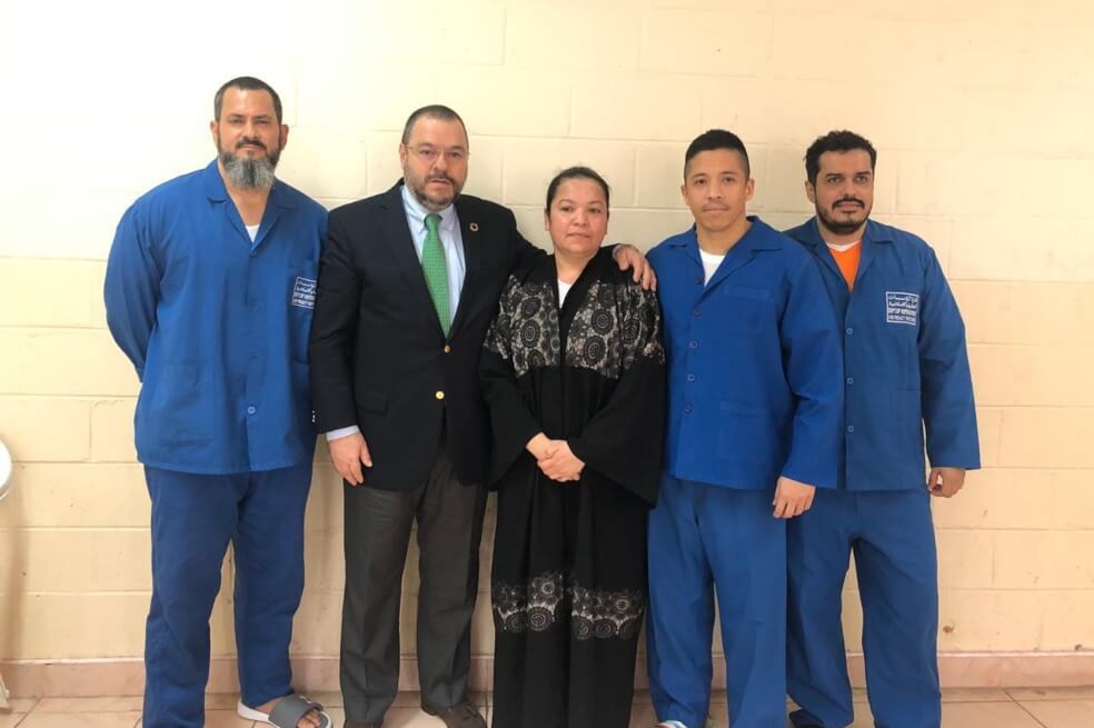 Cuatro colombianos condenados a cadena perpetua en Catar serán repatriados