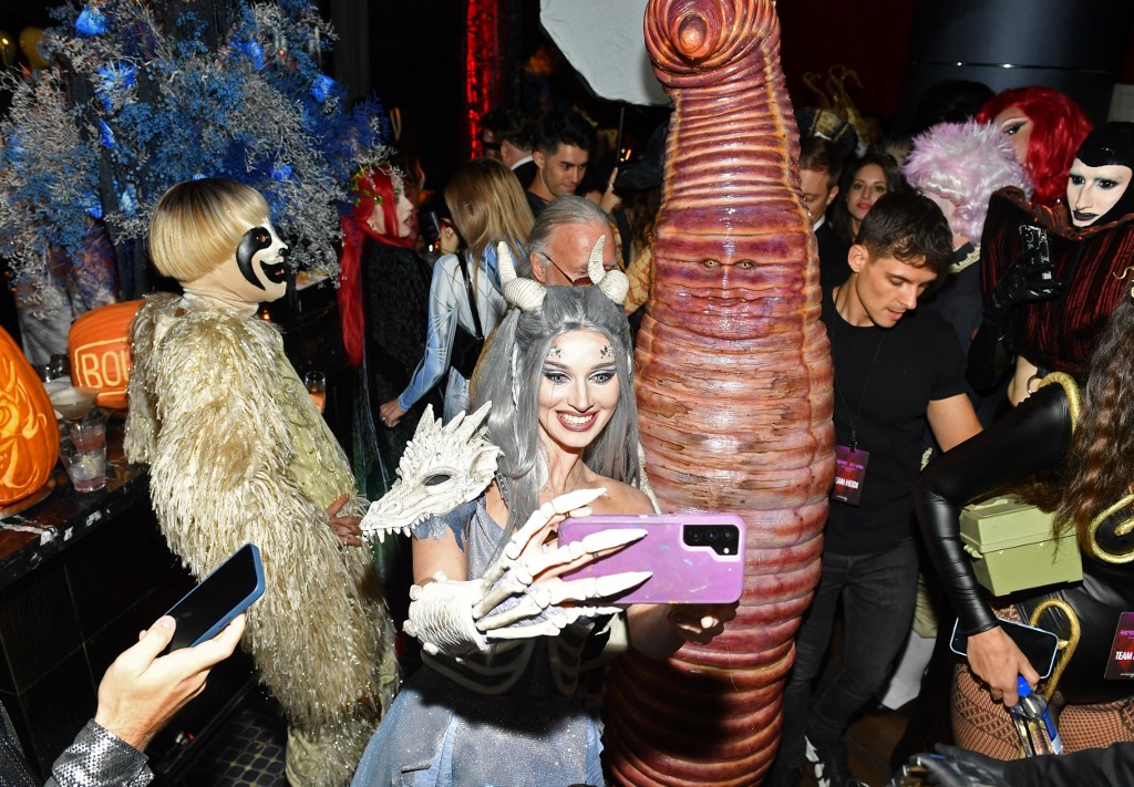 El impresionante disfraz que lució Heidi Klum en su fiesta de Halloween
