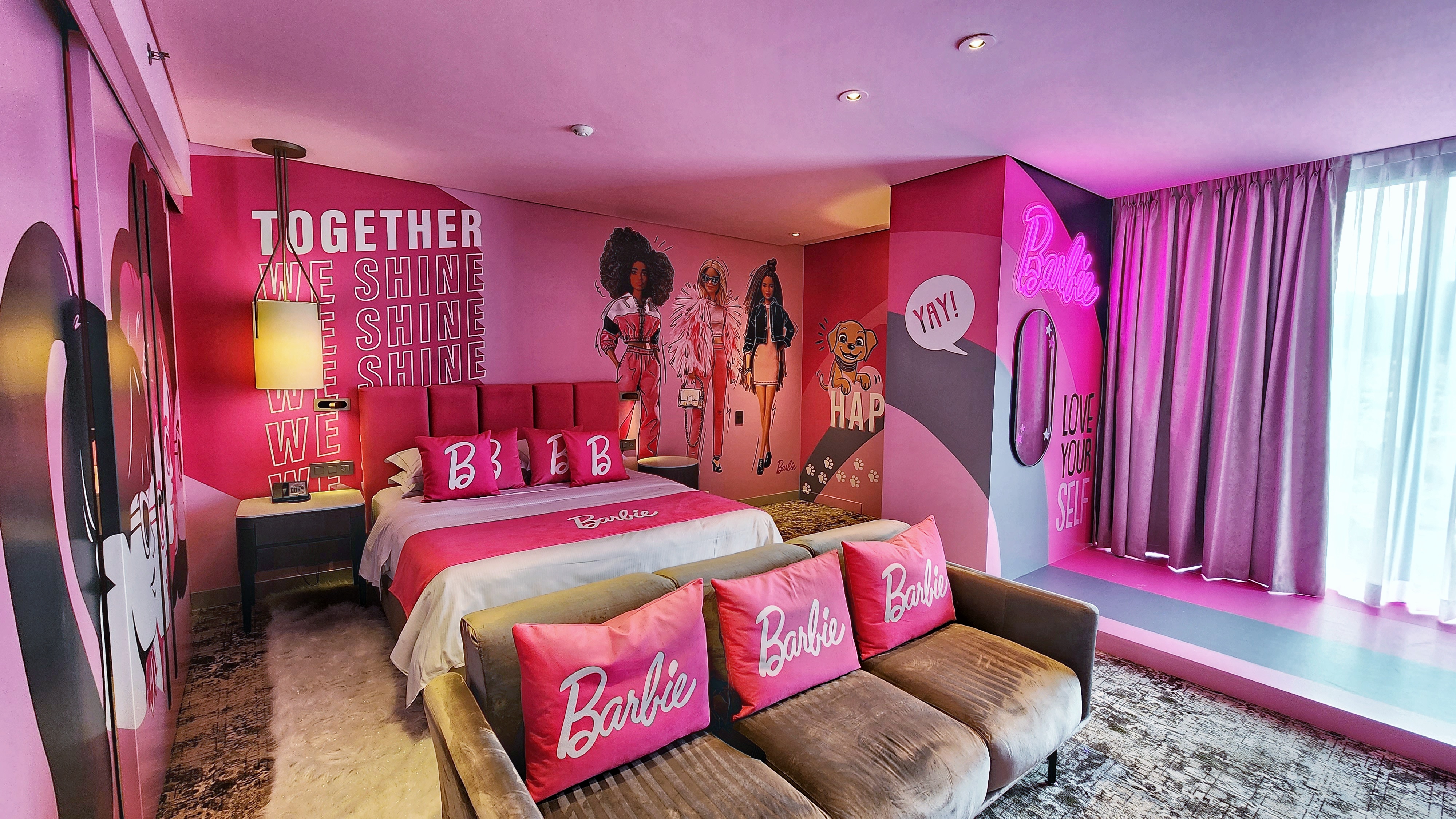 Conozca la primera habitación temática de Barbie en Bogotá