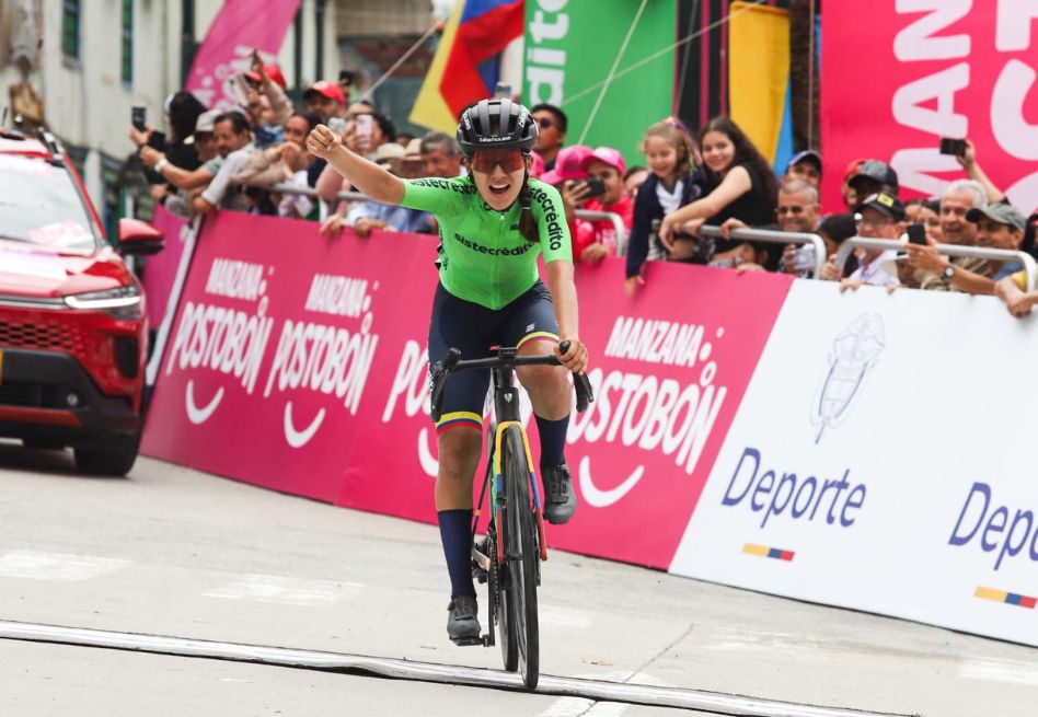 Con solo 19 años, Natalia Garzón conquistó la etapa 4 de la Vuelta a Colombia 2025